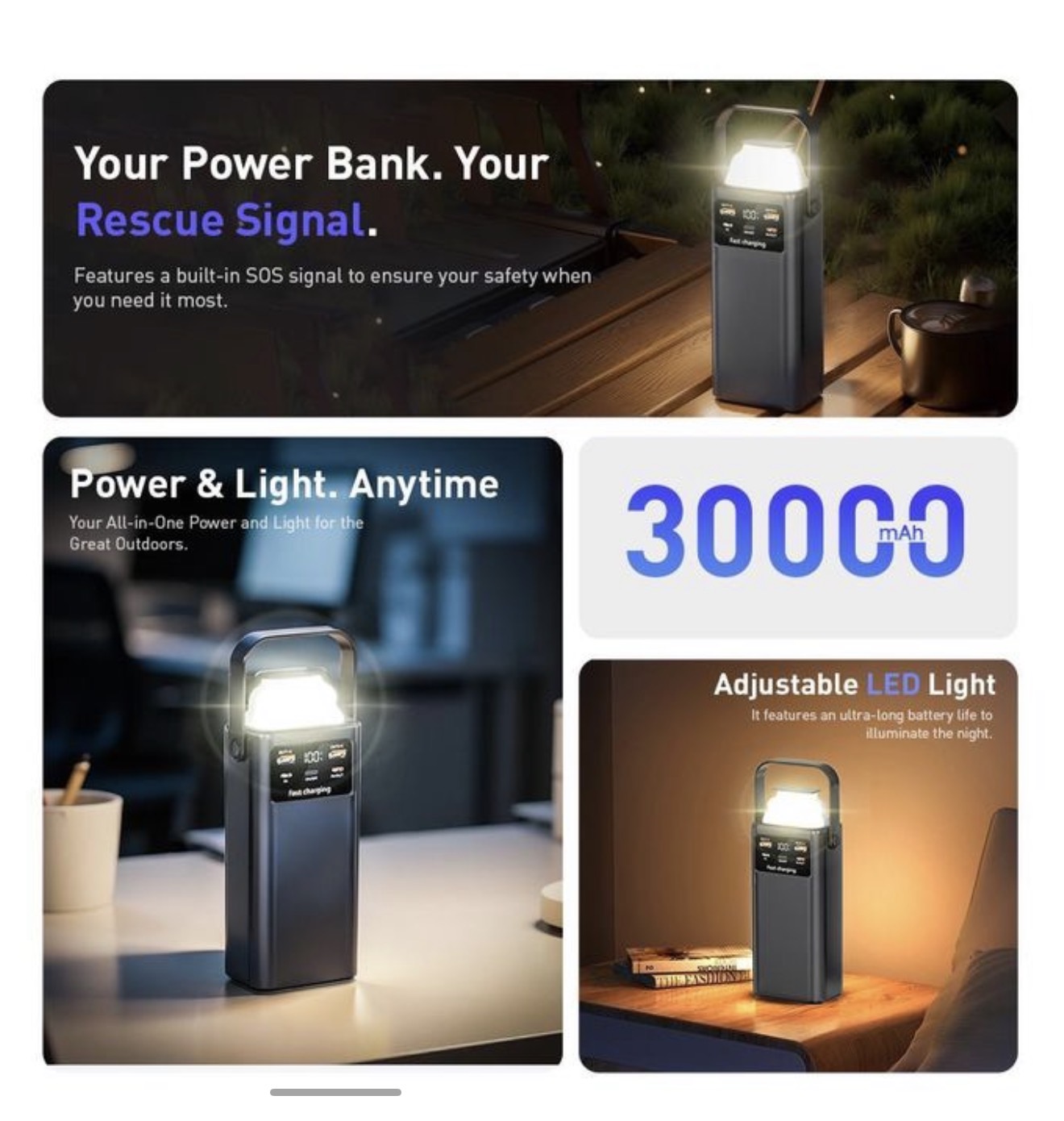 EASYPIE 30000mAh Power Bank