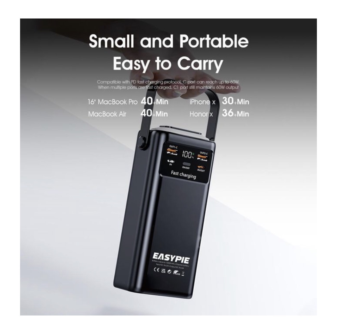 EASYPIE 30000mAh Power Bank