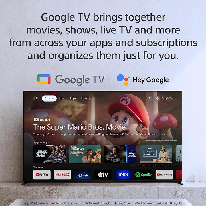 Sony 55 inch Bravia 8 OLED smart google TV ( k-55xr80) xr processor with AI technology. Dolby vision/Atmos exclusive...