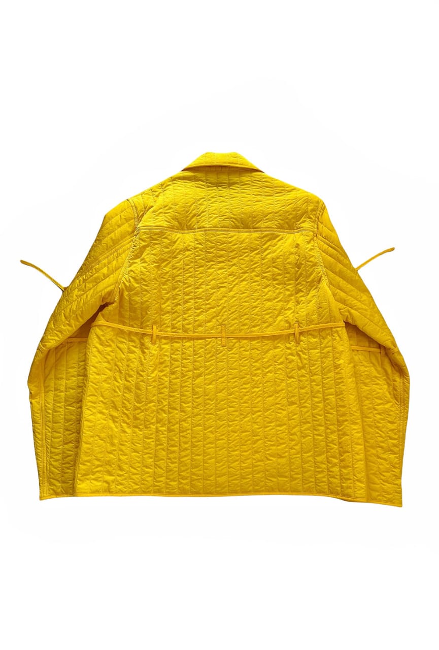 SS16 Yellow Quilted Work Jacket Regular