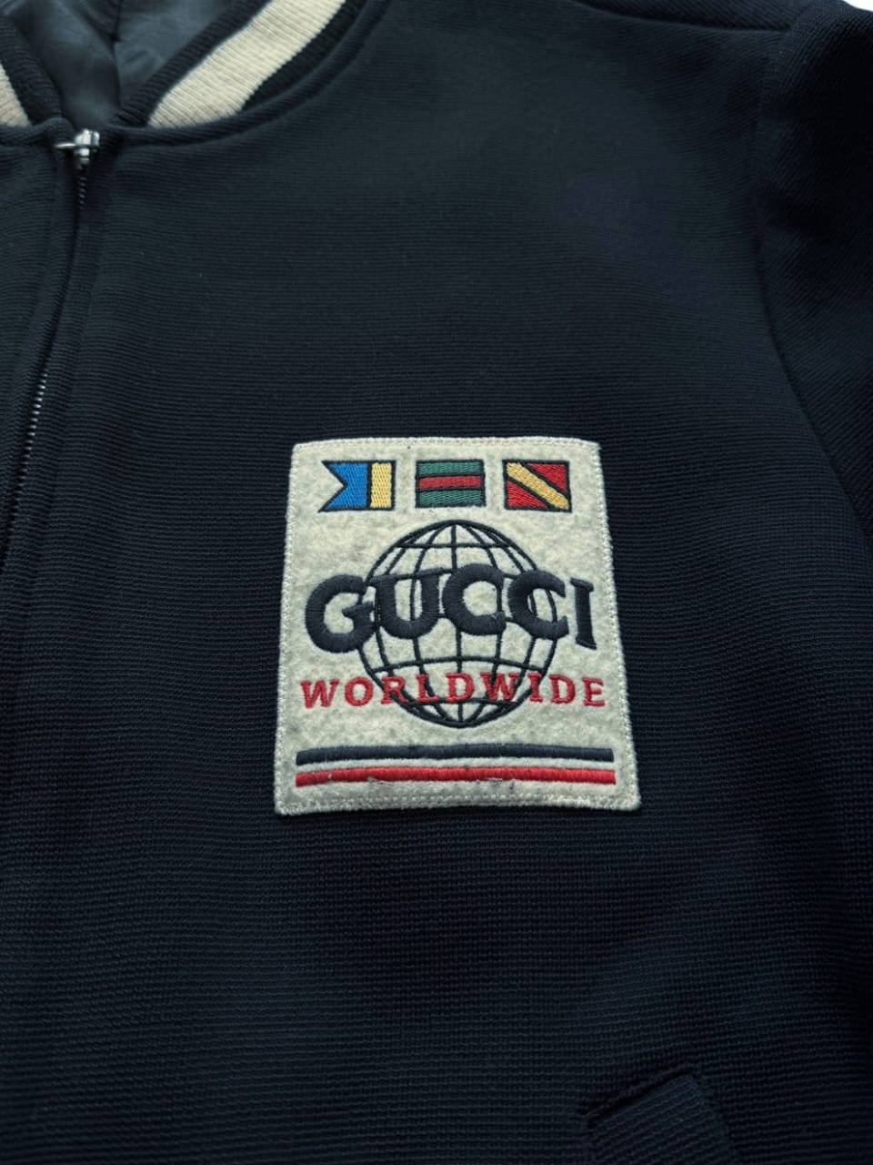 Badge Wool Varsity Bomber Regular
