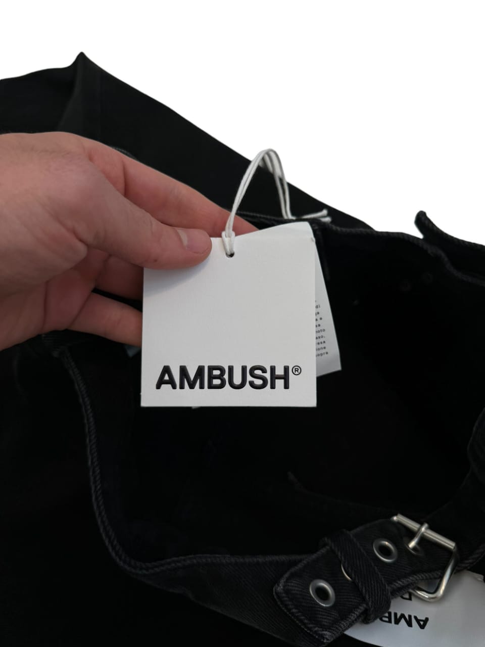 LDenim Waist Belt Baggy Jeans Regular