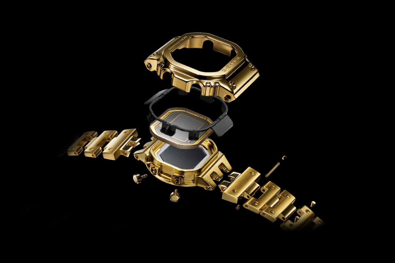 Introducing the G-Shock Dream Project, in Solid, 18k Yellow Gold