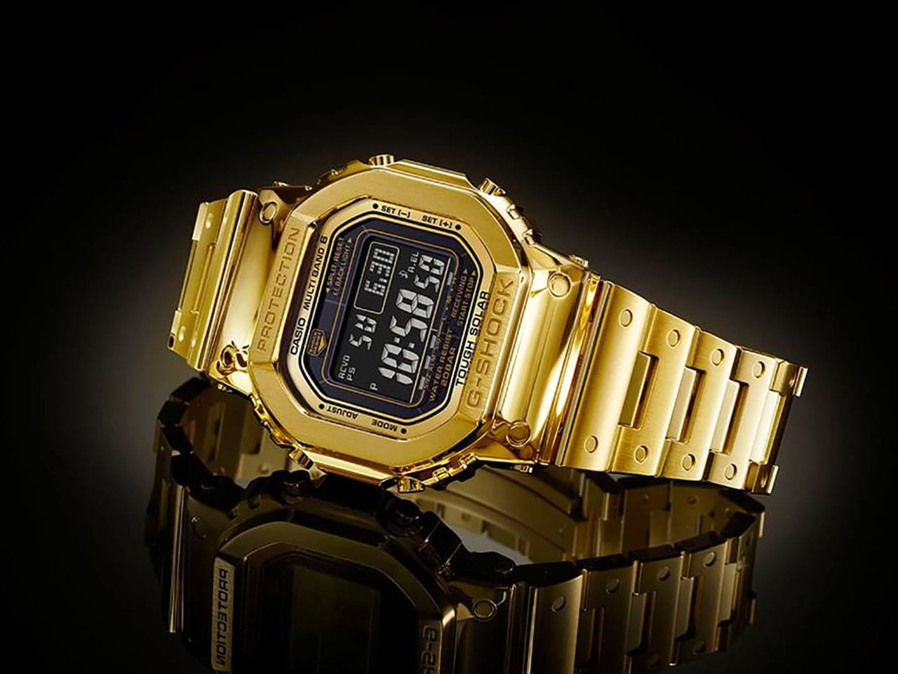 Introducing the G-Shock Dream Project, in Solid, 18k Yellow Gold