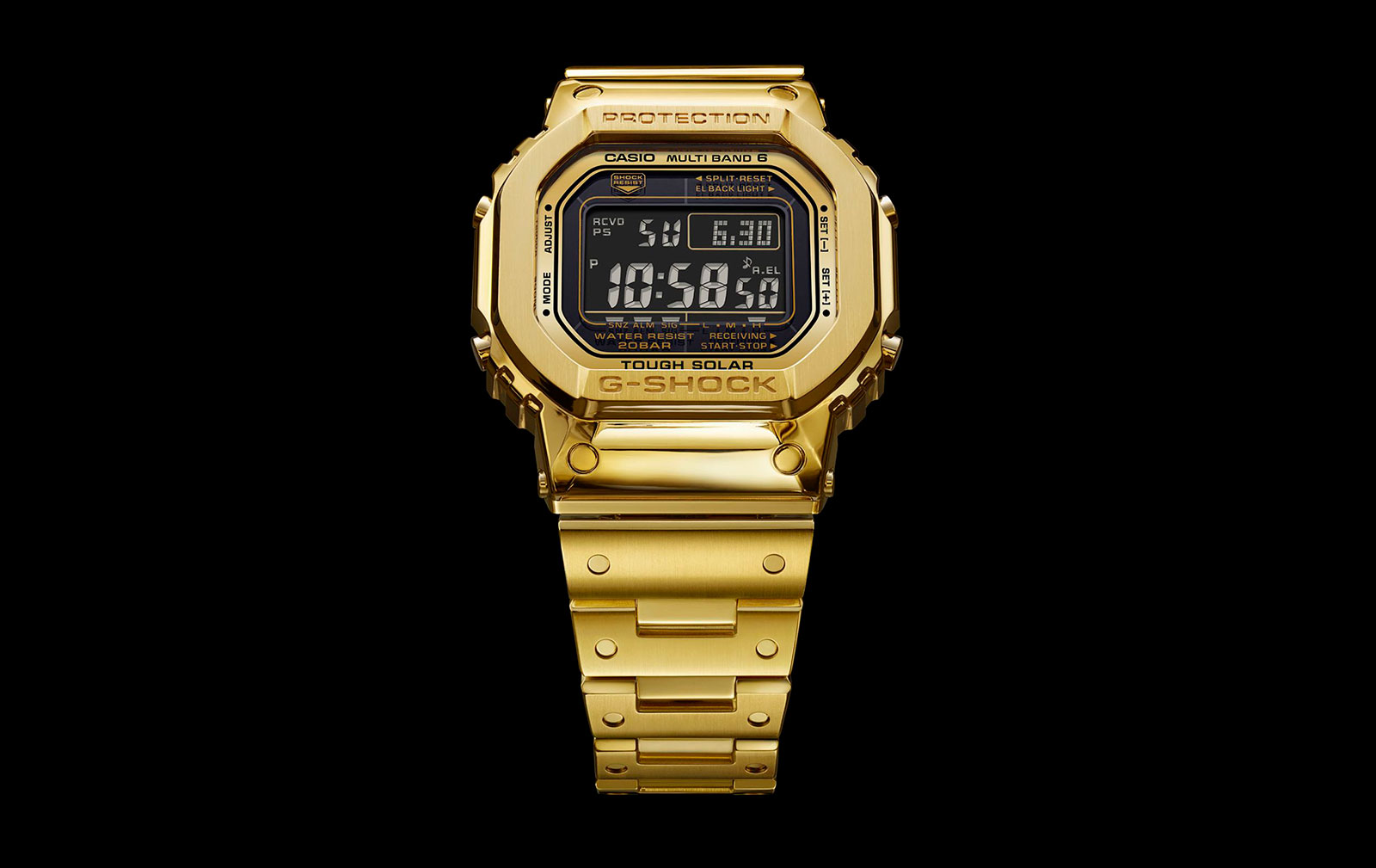 Introducing the G-Shock Dream Project, in Solid, 18k Yellow Gold