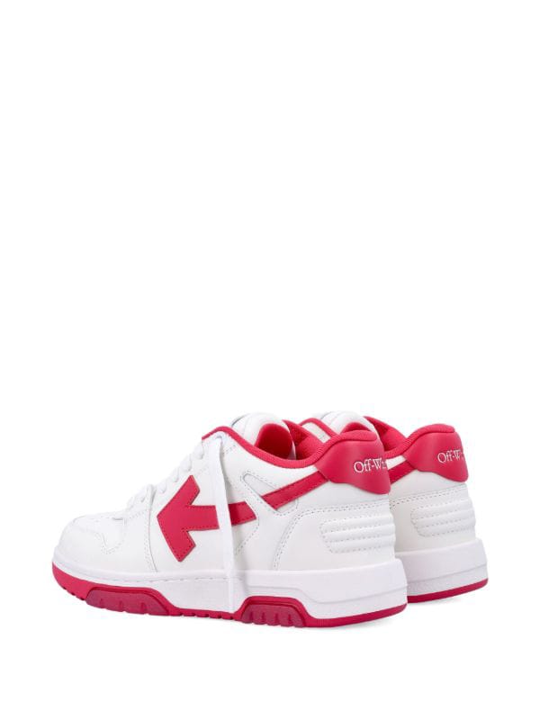 Off-White Out Of Office leather sneakers white
