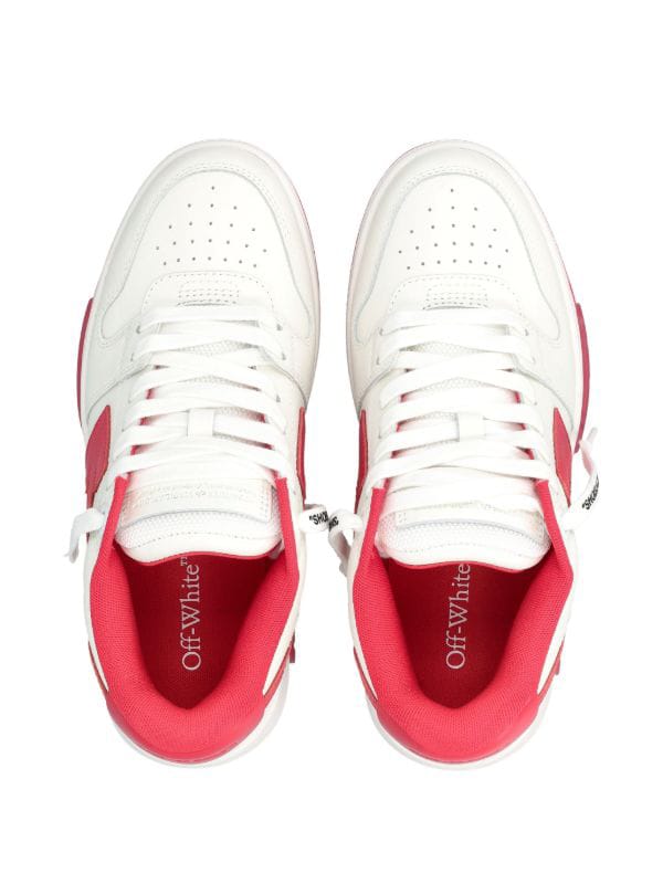 Off-White Out Of Office leather sneakers white