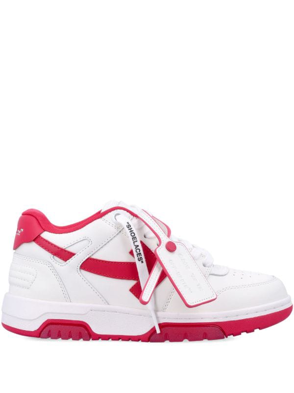 Off-White Out Of Office leather sneakers white