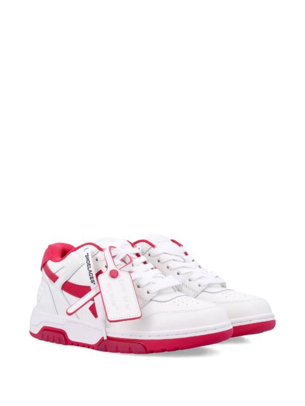 Off-White Out Of Office leather sneakers white