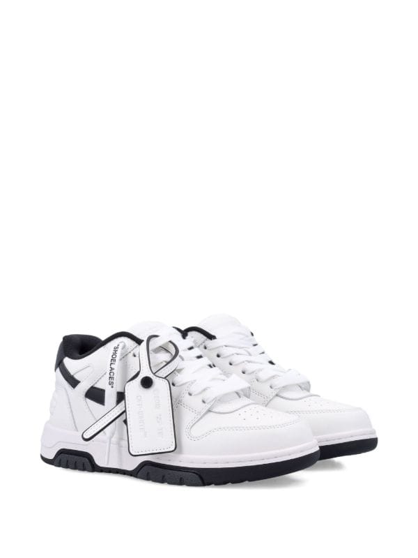 Off-White Out Of Office lace-up leather sneakers