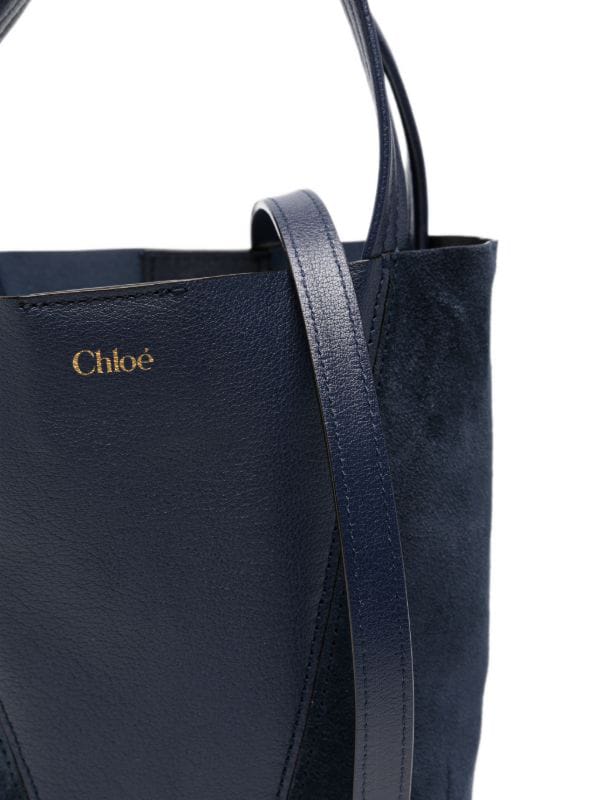 navy blue suede panels