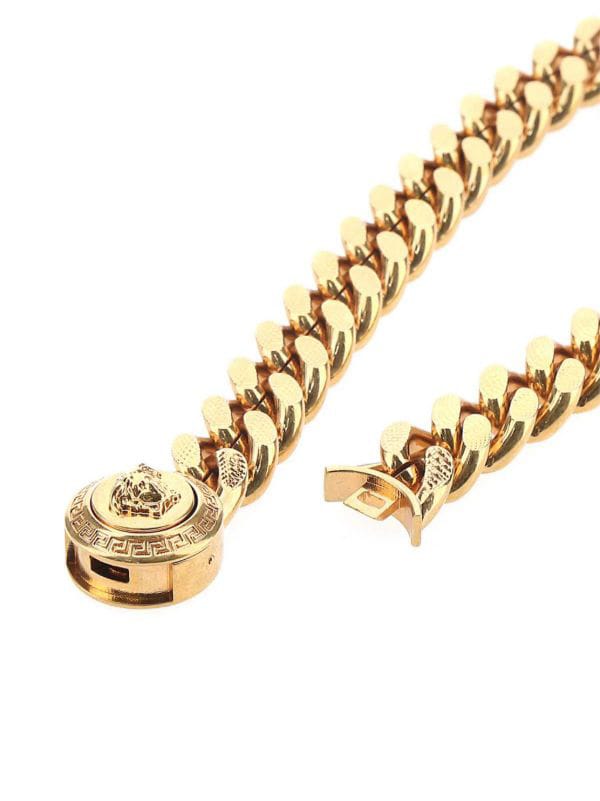 Versace Medusa necklace