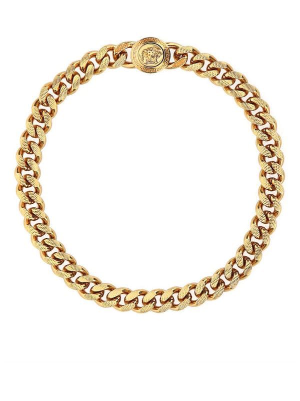 Versace Medusa necklace