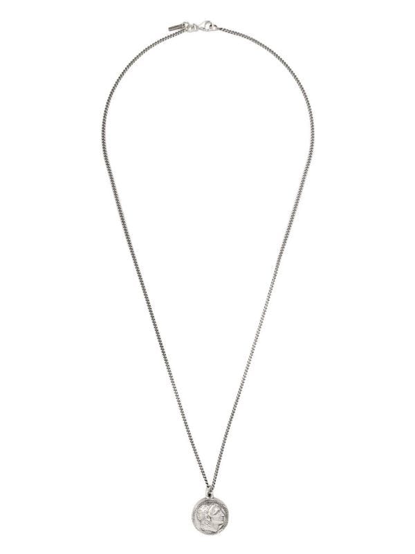Emanuele Bicocchi Ceasar coin pendant necklace