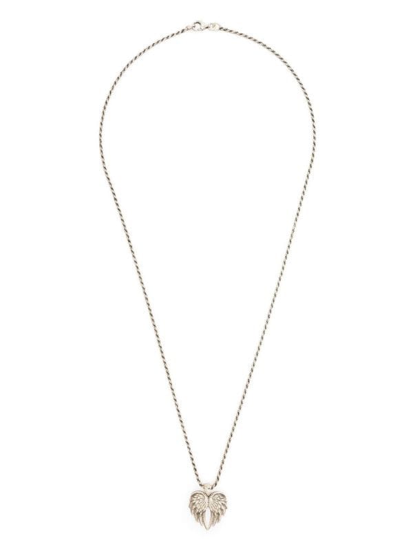 Emanuele Bicocchi wings pendant necklace