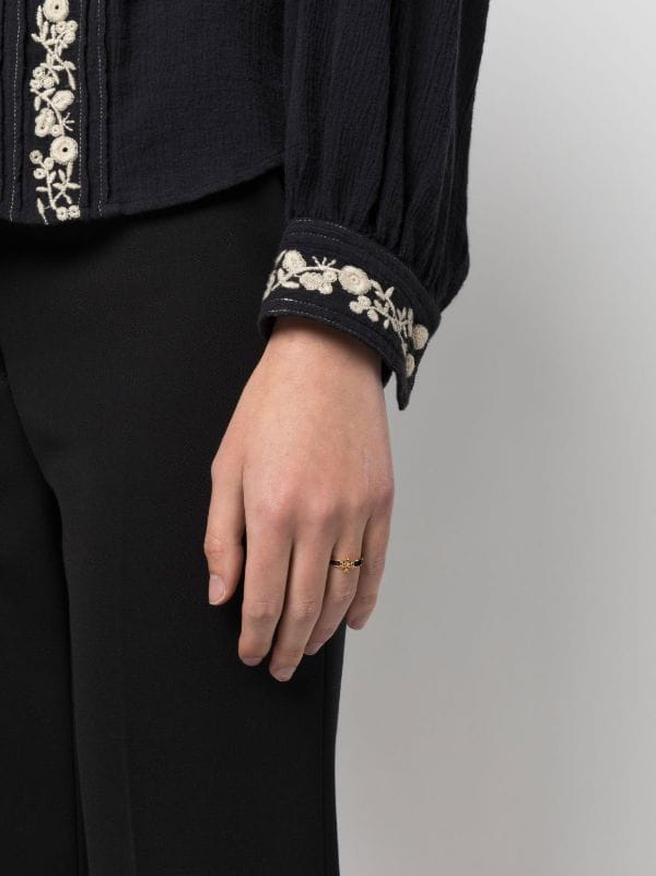 Tory Burch Icon enamel ring