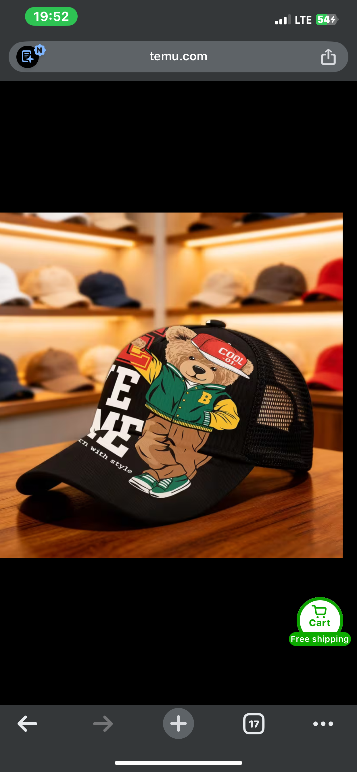 1pc Bear Graphic And Sporty Style Adjustable Snapback Hat Mesh Cap Hand Washable Four Seasons Suitable Breathable Design with Durable Construction for Outdoor Use Ideal Gift for Men And Women