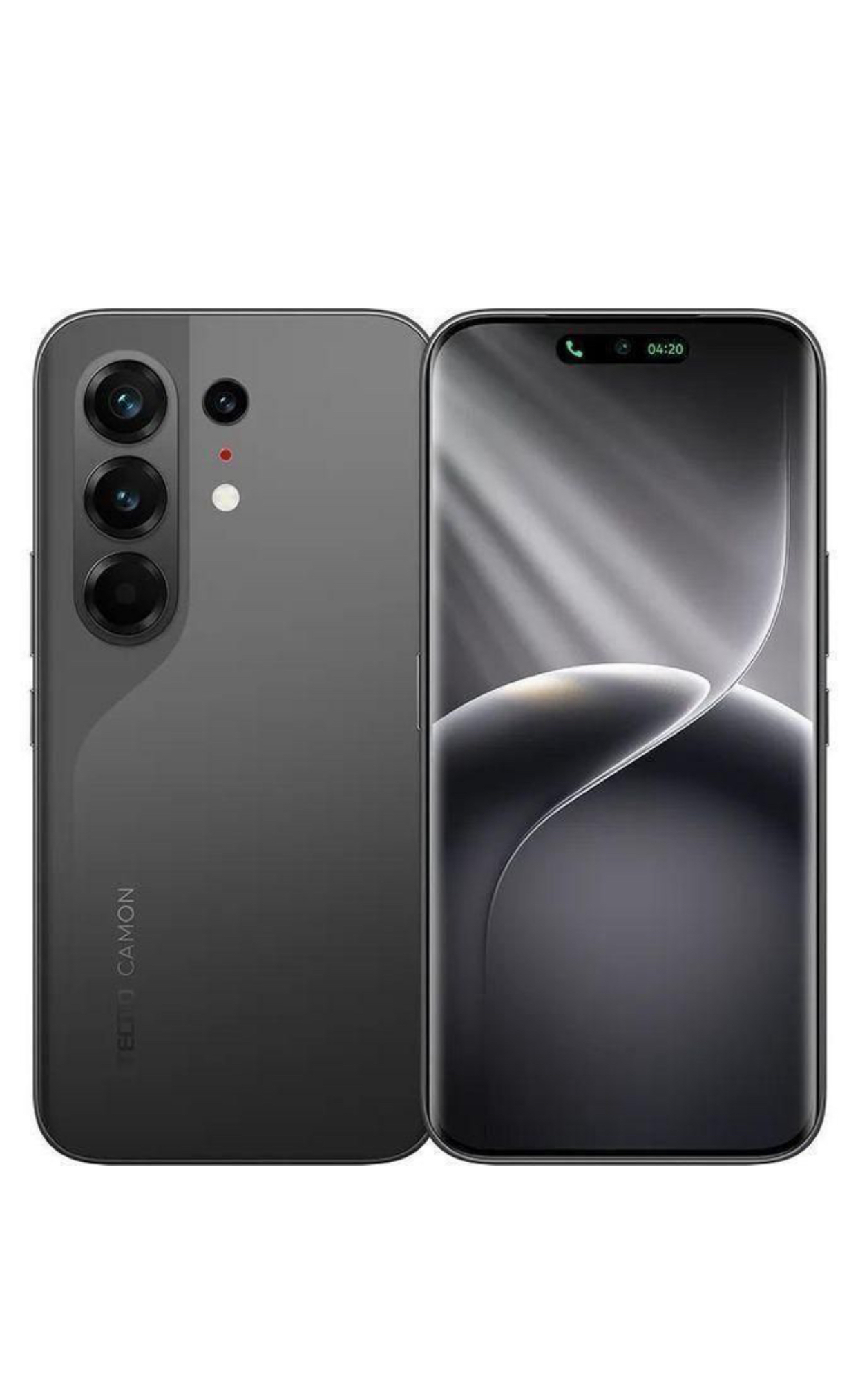 Tecno Camon 50 Ultra 5G - 6.78" (8+8GB RAM, 512GB ROM) Android 16- 6150mAh - Dual Sim - Moonshadow Black