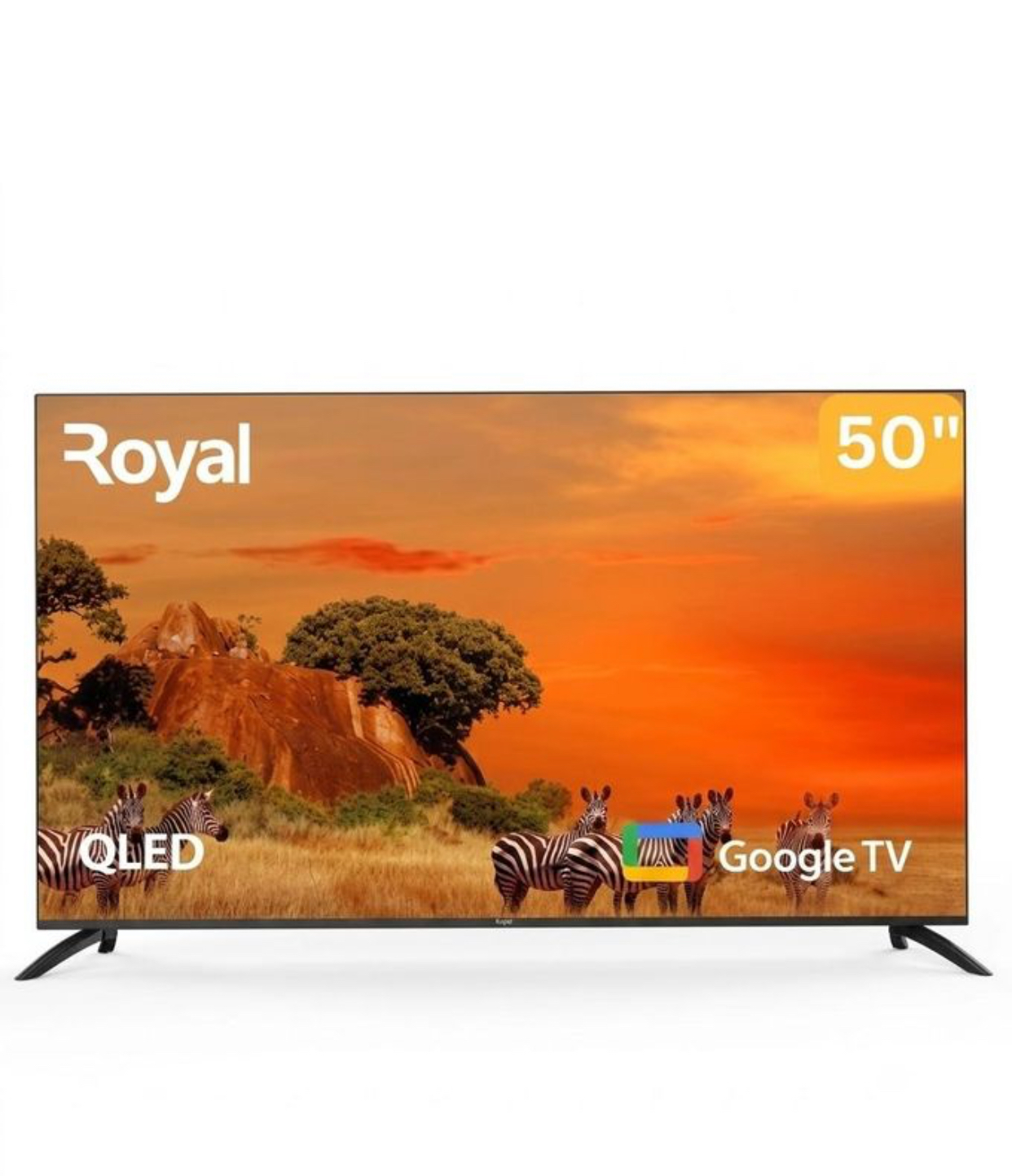 Royal 50″ Inch QLED TV (RTV50QM15P) + FREE WALL BRACKET - 12 Months Warranty