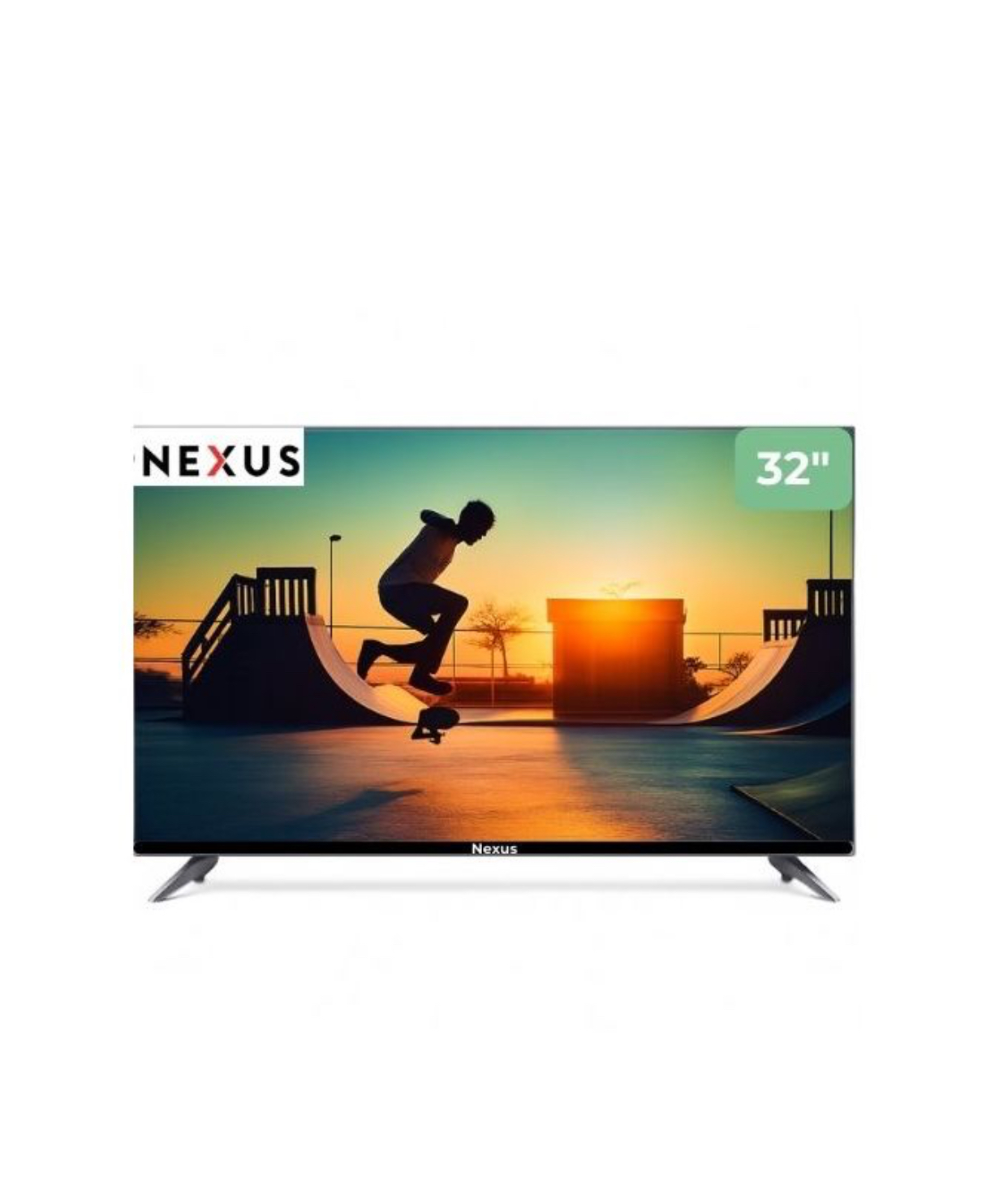 Nexus 32" Inches VIDAA Digital Smart FHD TV (NX-TVS32 H624B) - Black + Free Wall bracket + 12 Months Warranty