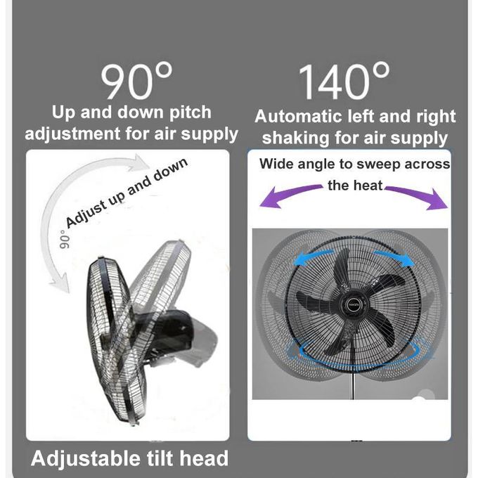 HANSEN 18 inches industrial level standing fan