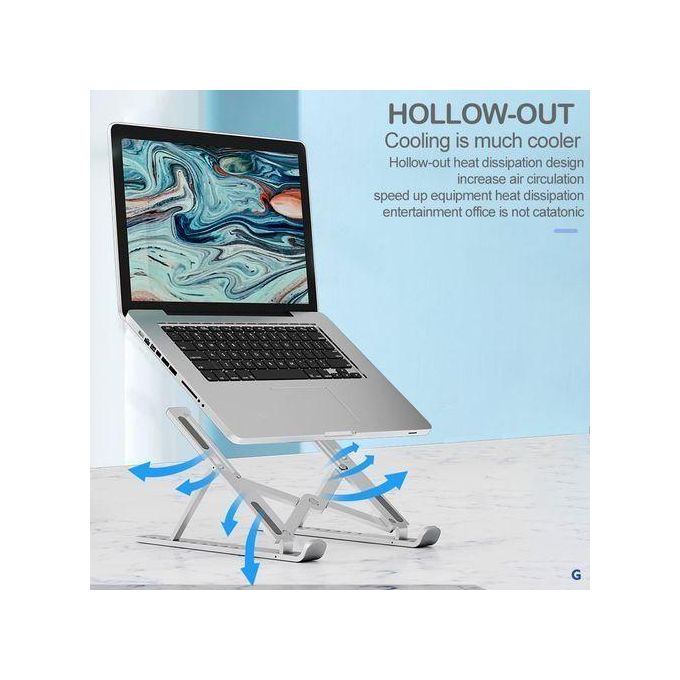 LZDUATAN 10 Steps Laptop Stand