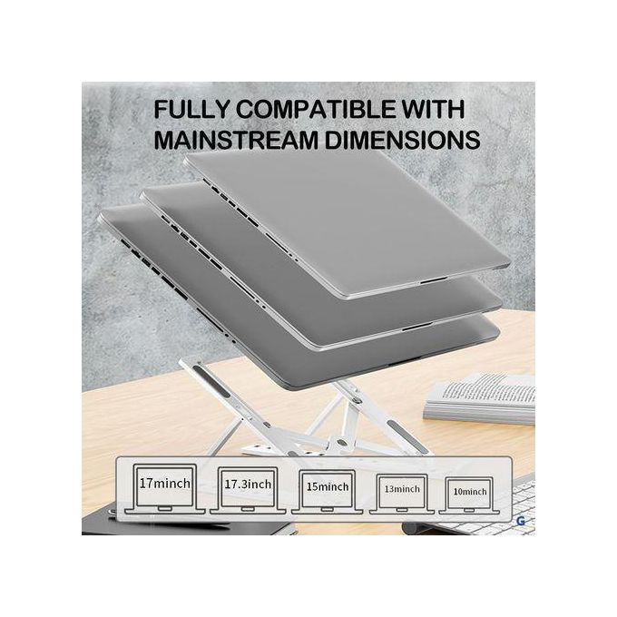 LZDUATAN 10 Steps Laptop Stand