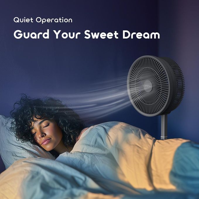 Oraimo Power Turbo 4000mAh Portable Folding Fan