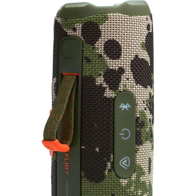 Jbl Flip 7 - Portable Waterproof and Drop-Proof Speaker, Bold Pro Sound with AI Sound Boost, 16Hrs of Playtime, and PushLock System