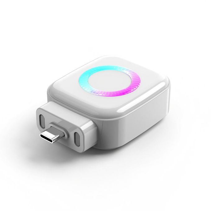 140W Fast Charging Auto-Disconnect USB-C Adapter, AI Smart Identification Overcharge Protection Charger Adapter with LED Indicator for All Type-C Phones, Laptops & Devices