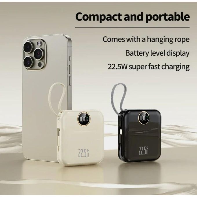 Pining Power Bank 20000Mah 20000MAh Intelligent Original TYPE C Fast Charge Power Bank With Powerbank Display For Cheap (DX)