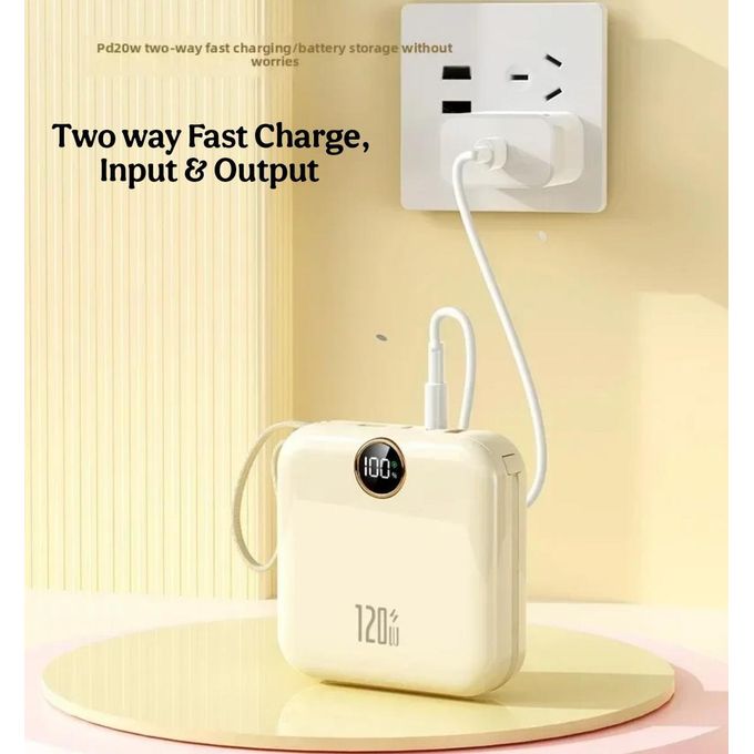 Pining Power Bank 20000Mah 20000MAh Intelligent Original TYPE C Fast Charge Power Bank With Powerbank Display For Cheap (DX)