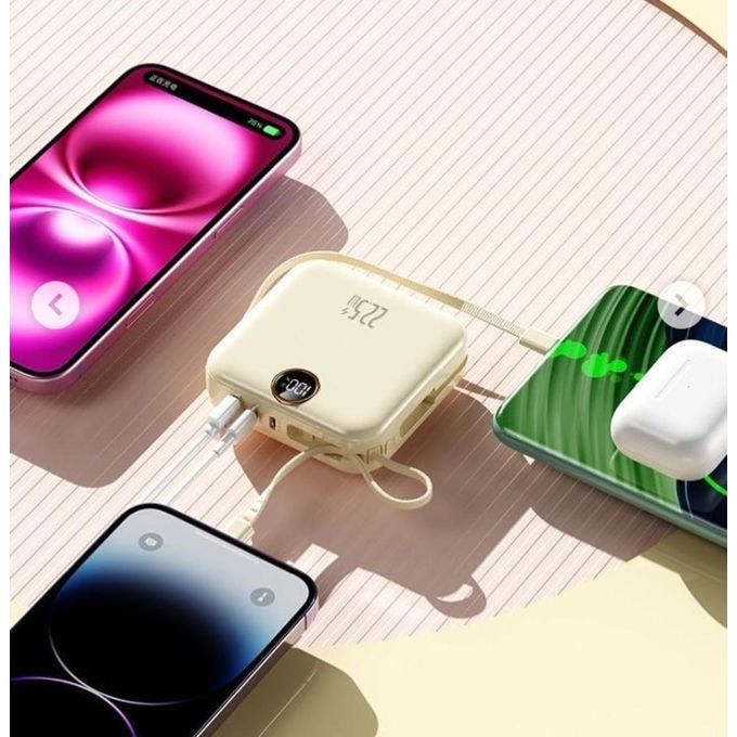 Pining Power Bank 20000Mah 20000MAh Intelligent Original TYPE C Fast Charge Power Bank With Powerbank Display For Cheap (DX)