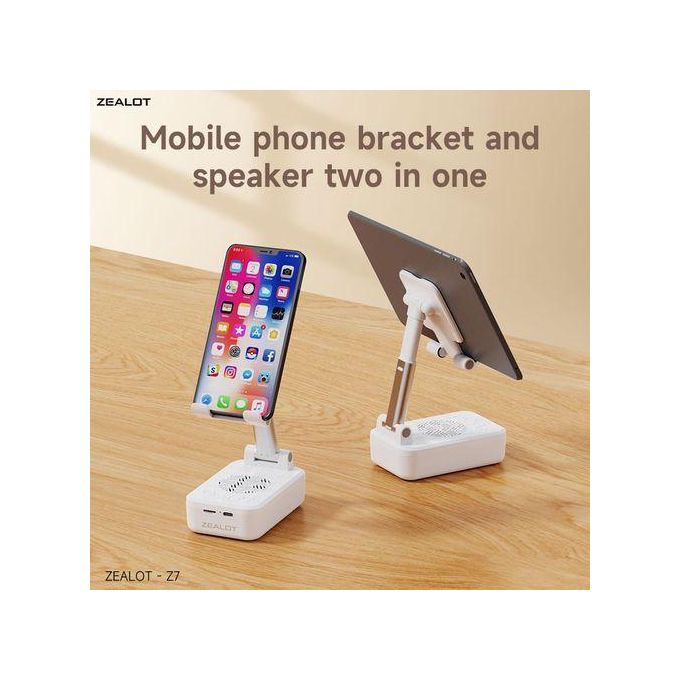 Zealot Z7 Phone Stand Bluetooth Speaker