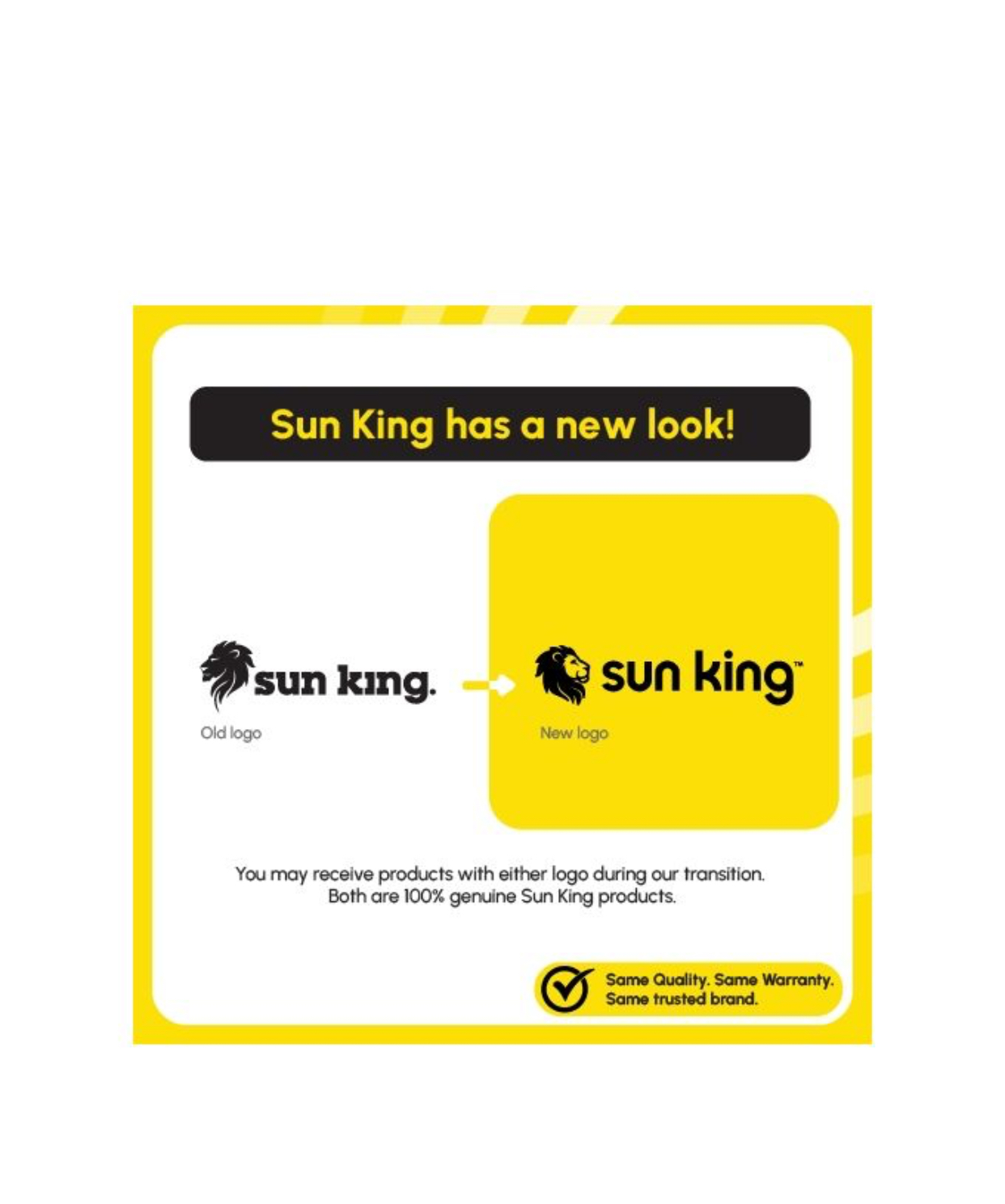 Sun King 16" Rechargeable Solar Fan With 20W Panel + Up To 18 Hours Battery Life - 2 Years Warranty