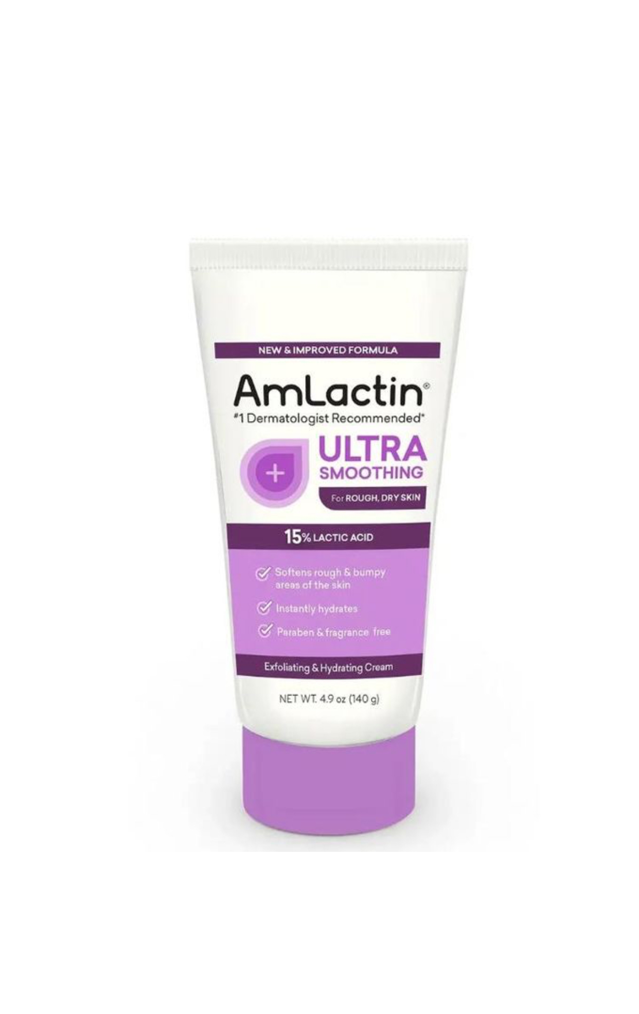 Amlactin Ultra Smoothing Exfoliating + Hydrating Cream (15% Lactic Acid) - 140g
