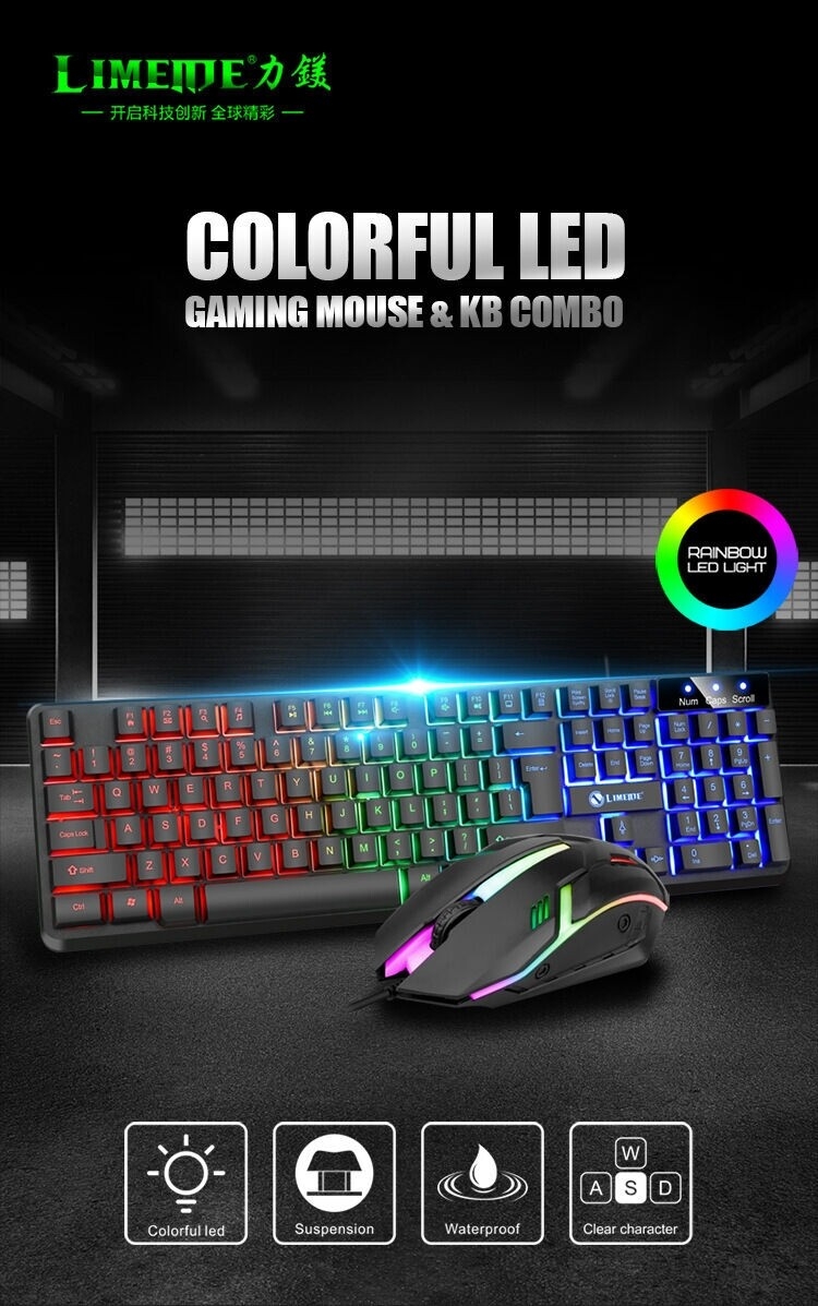 EAGEAT Luminous Keyboard And Mouse Set E-sports Game
