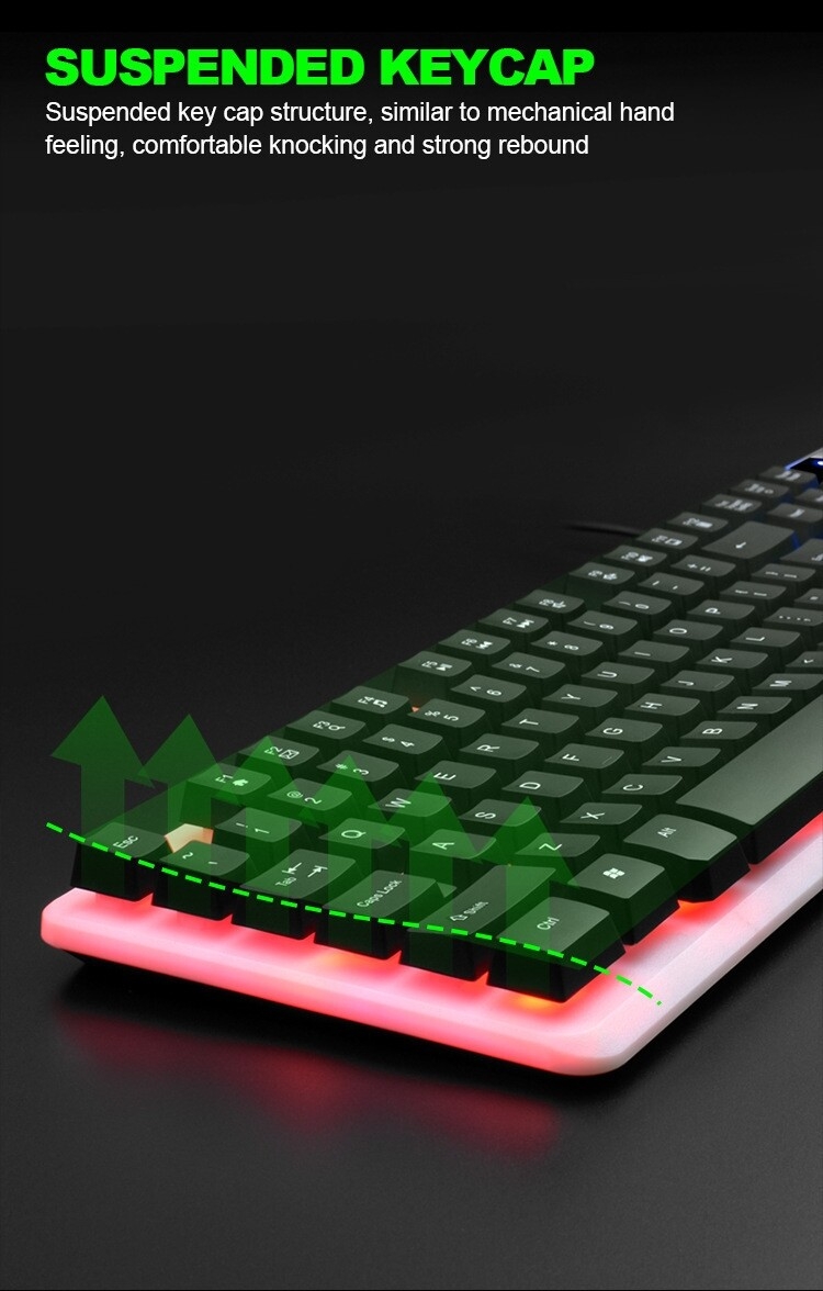 EAGEAT Luminous Keyboard And Mouse Set E-sports Game