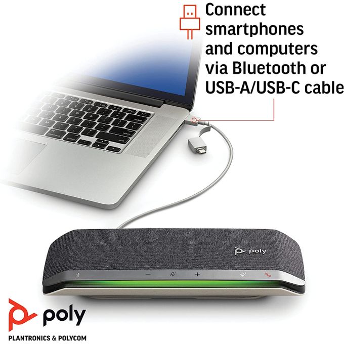 Poly Sync 40 Smart Speakerphone For Meetings