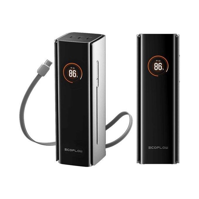 ECOFLOW Rapid Pro Power Bank (27650mAh, 300W, With Built-in Cable) For Macbook, Iphone, and More