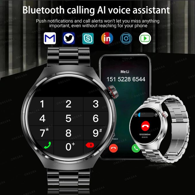 AMOLED Smart Watch Men Custom Dial Answer Call Sport Fitness Tracker Men Waterproof Smartwatch 2026 NEW